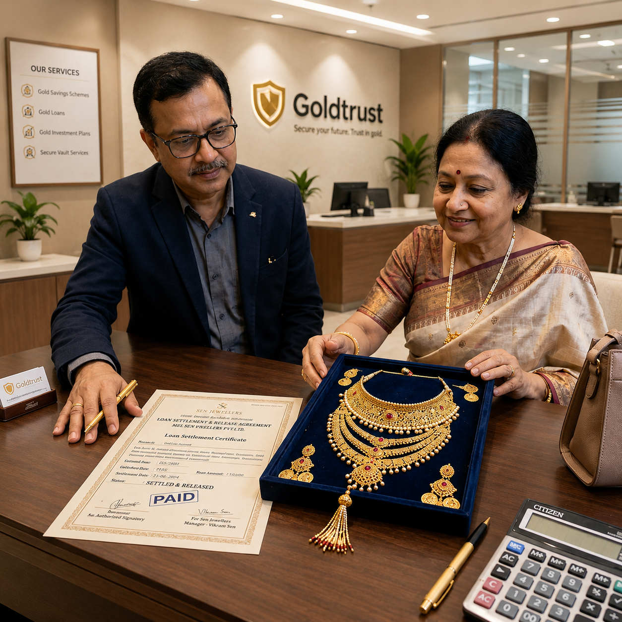 Gold Loan Settlement